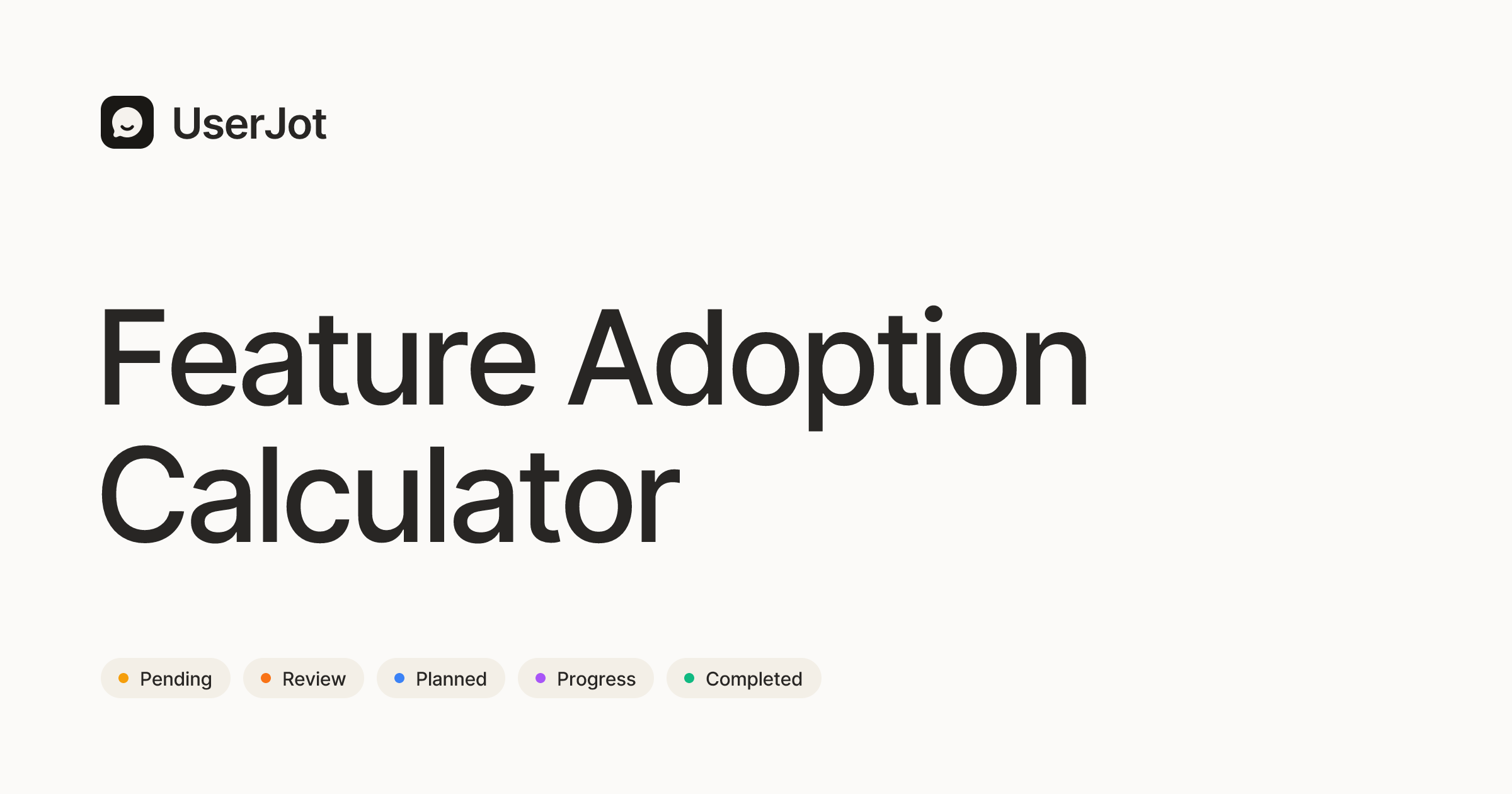 Free Feature Adoption Calculator — UserJot