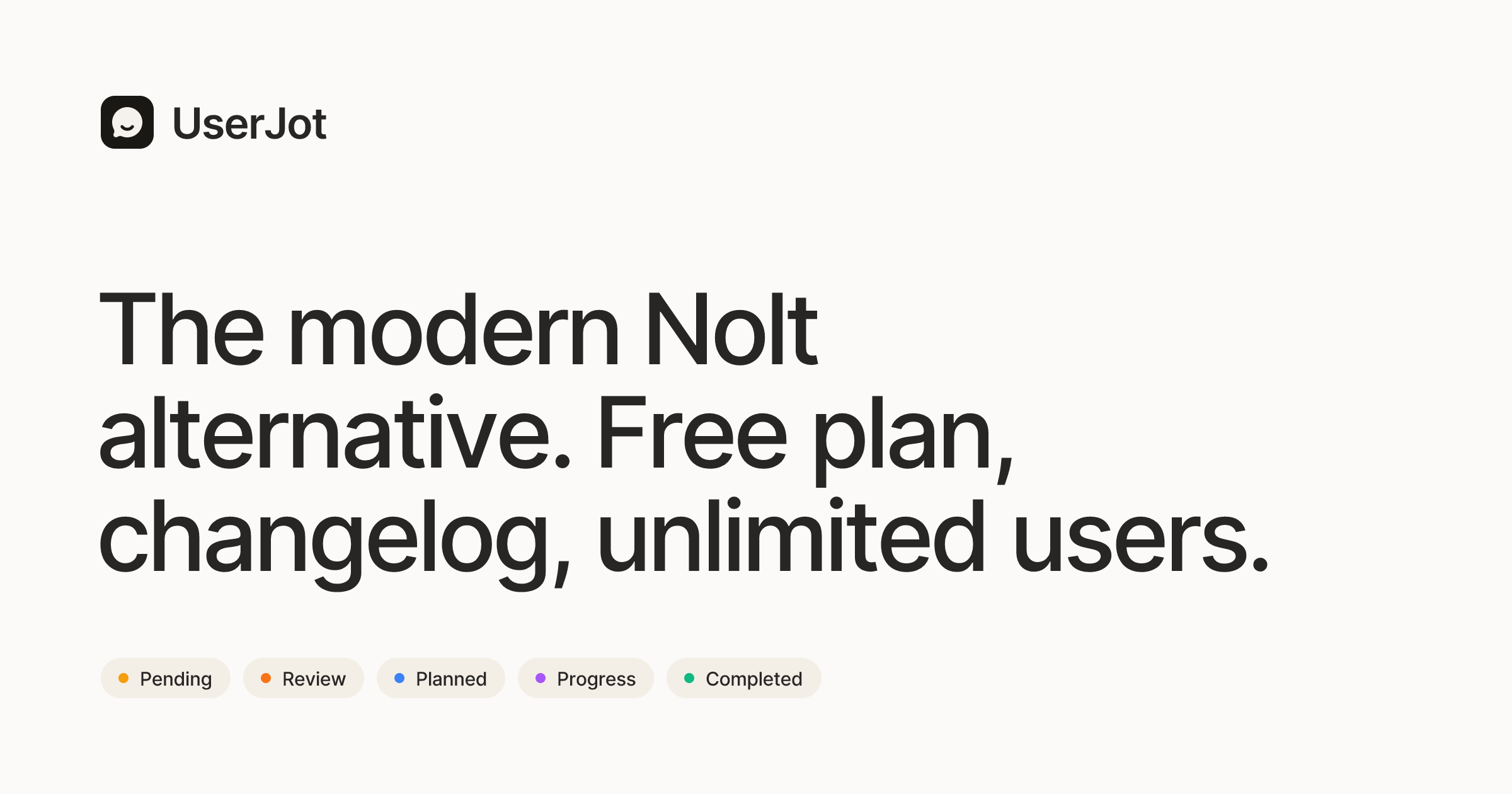 The modern Nolt alternative. Free plan, changelog, unlimited users ...